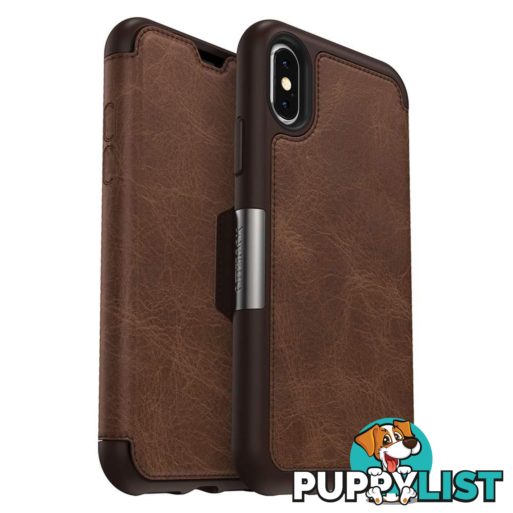 OtterBox Strada Case For iPhone X/Xs - OtterBox - Espresso - 660543470083