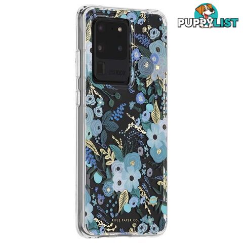 Case-Mate Rifle Paper Case For Samsung Galaxy S20 Ultra - Case-Mate - Garden Party/Blue - 846127192170