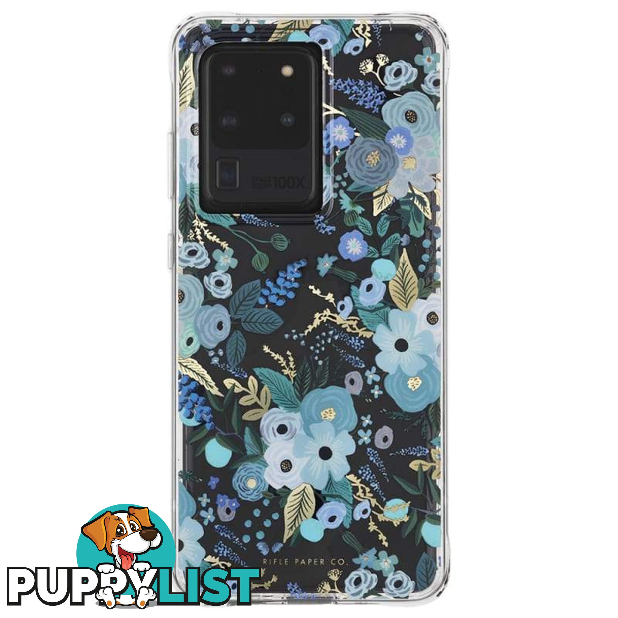 Case-Mate Rifle Paper Case For Samsung Galaxy S20 Ultra - Case-Mate - Garden Party/Blue - 846127192170