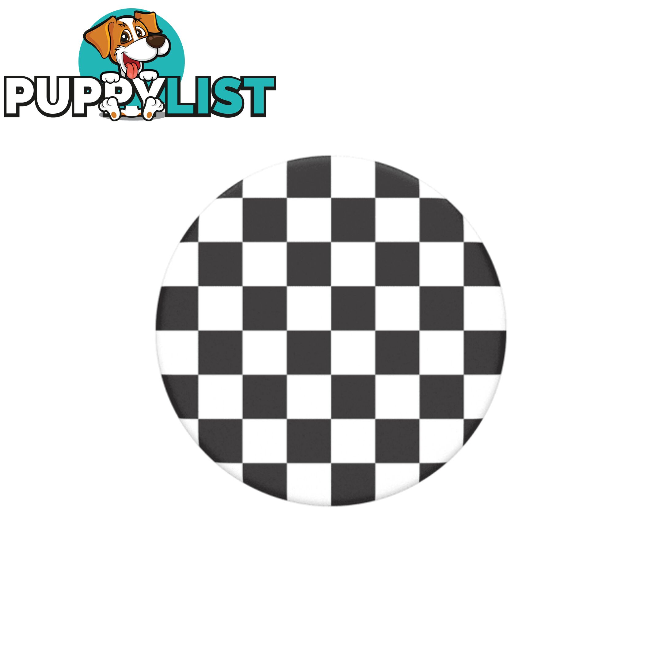 PopGrip (Gen 1) Checker Black - PopSockets - 842978125350