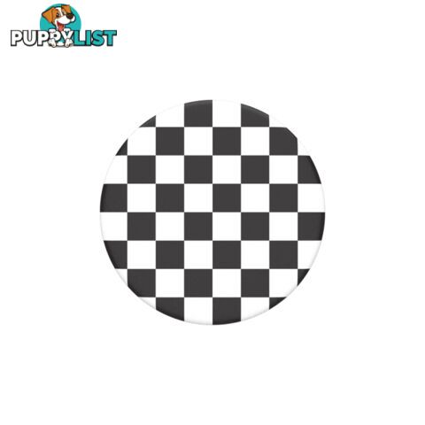 PopGrip (Gen 1) Checker Black - PopSockets - 842978125350