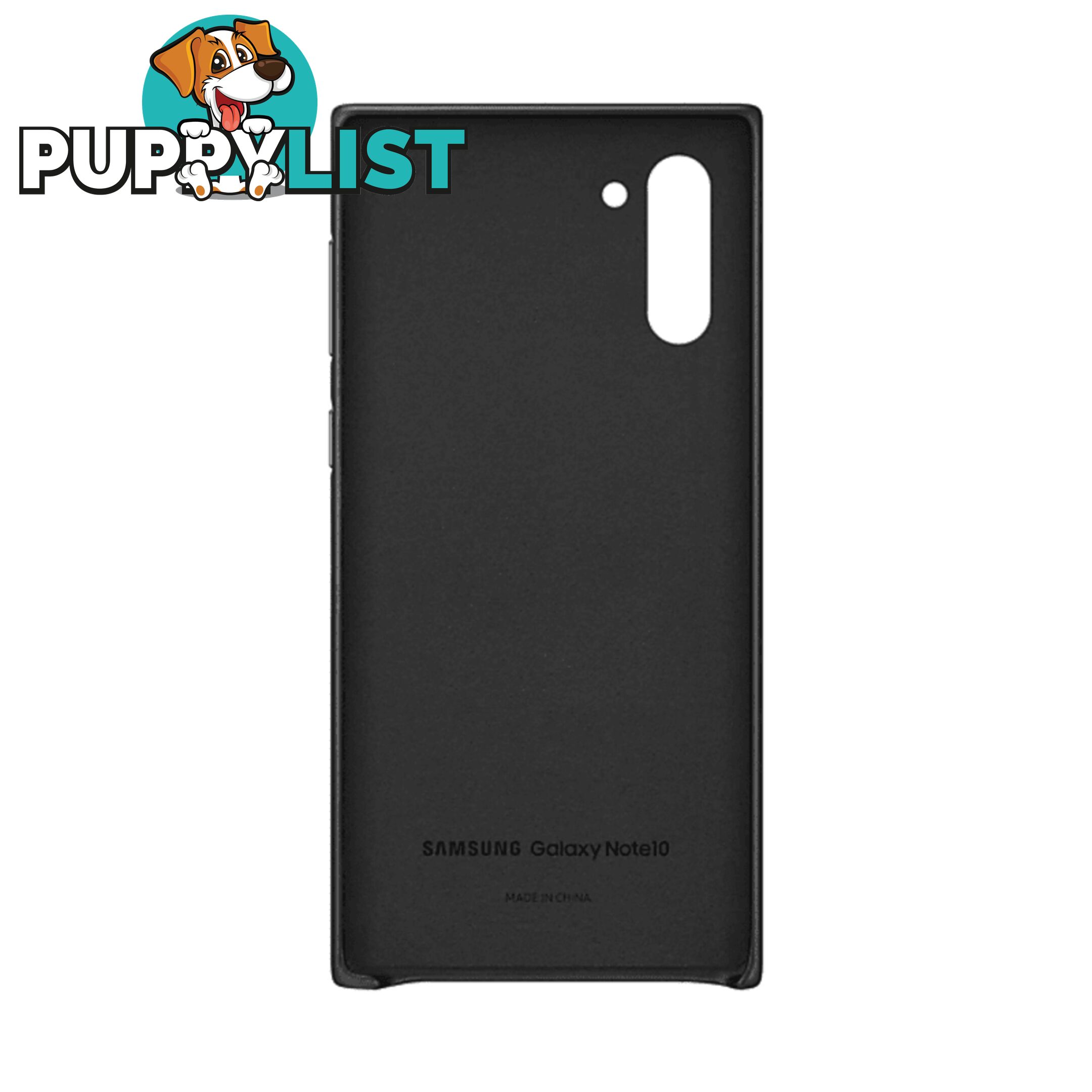 Samsung Leather Cover For Samsung Galaxy Note 10 - Samsung - Black - 8806090027734