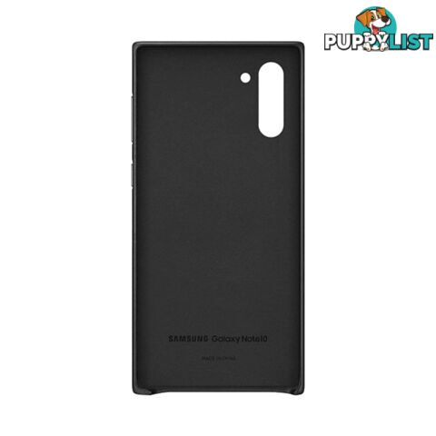 Samsung Leather Cover For Samsung Galaxy Note 10 - Samsung - Black - 8806090027734