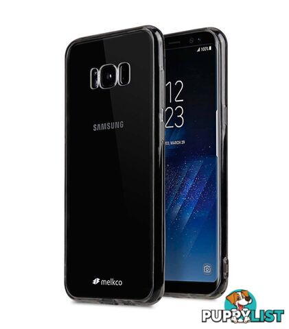 Soft Silicone Rubber Case - Clear for Samsung Galaxy S8 - OZ