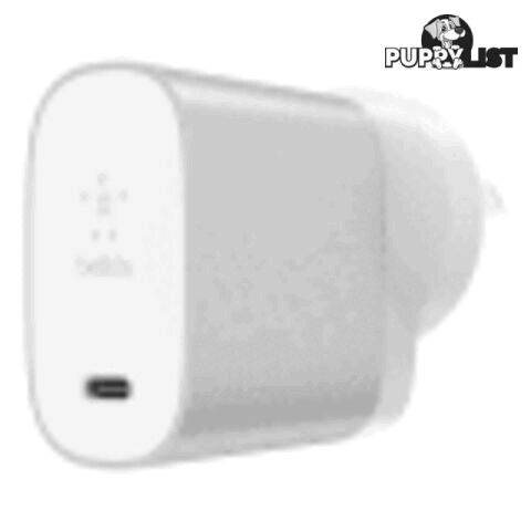 Belkin BOOSTCHARGE 27W USB-C Home Charger - Silver - Belkin - 745883760633 Available Colours