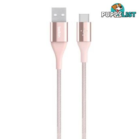 Belkin MIXIT DuraTek USB-C to USB-A Cable - Belkin - RoseGold - 745883747290