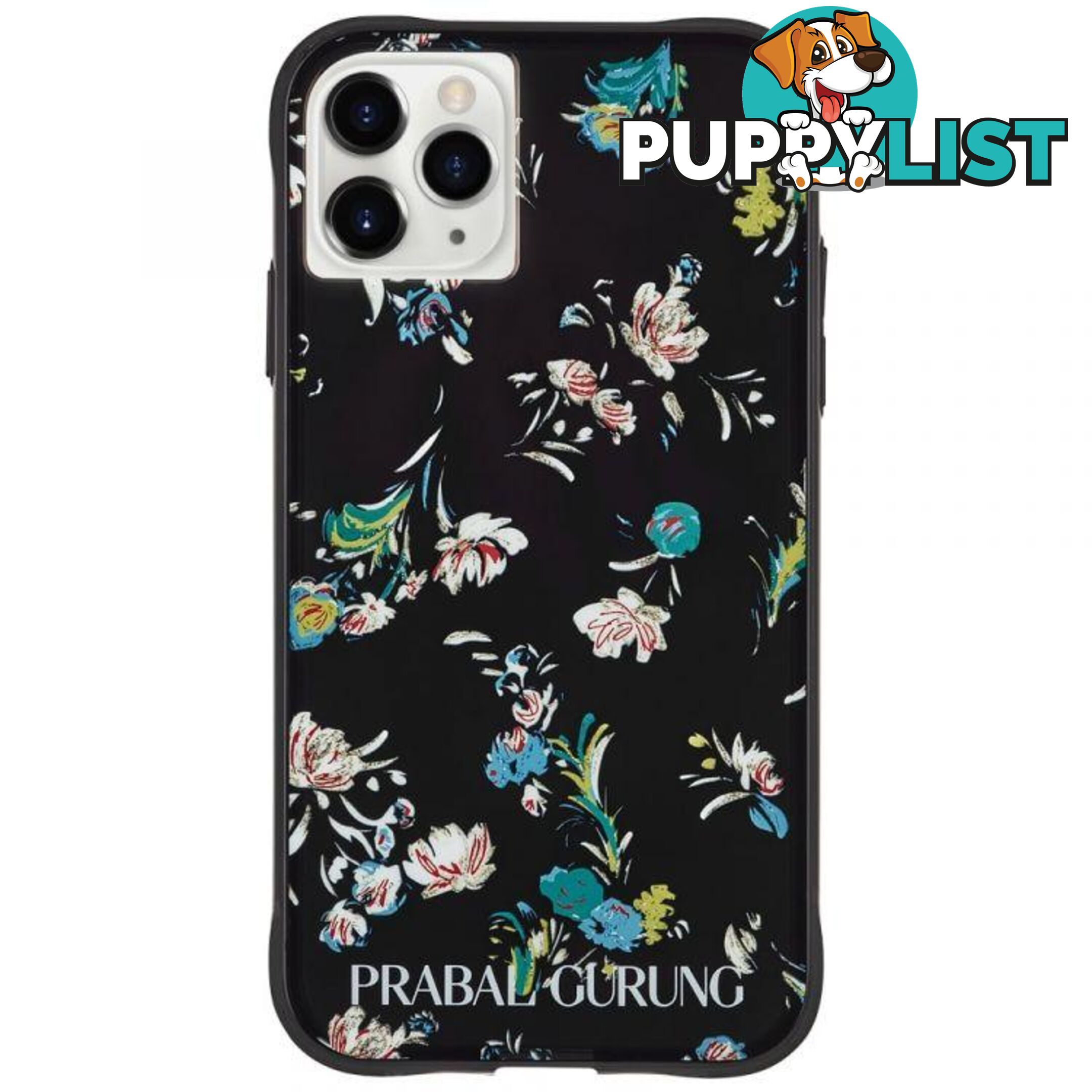 Case-Mate Prabal Gurung Case For iPhone 11 Pro - Case-Mate - Black Floral - 846127189743