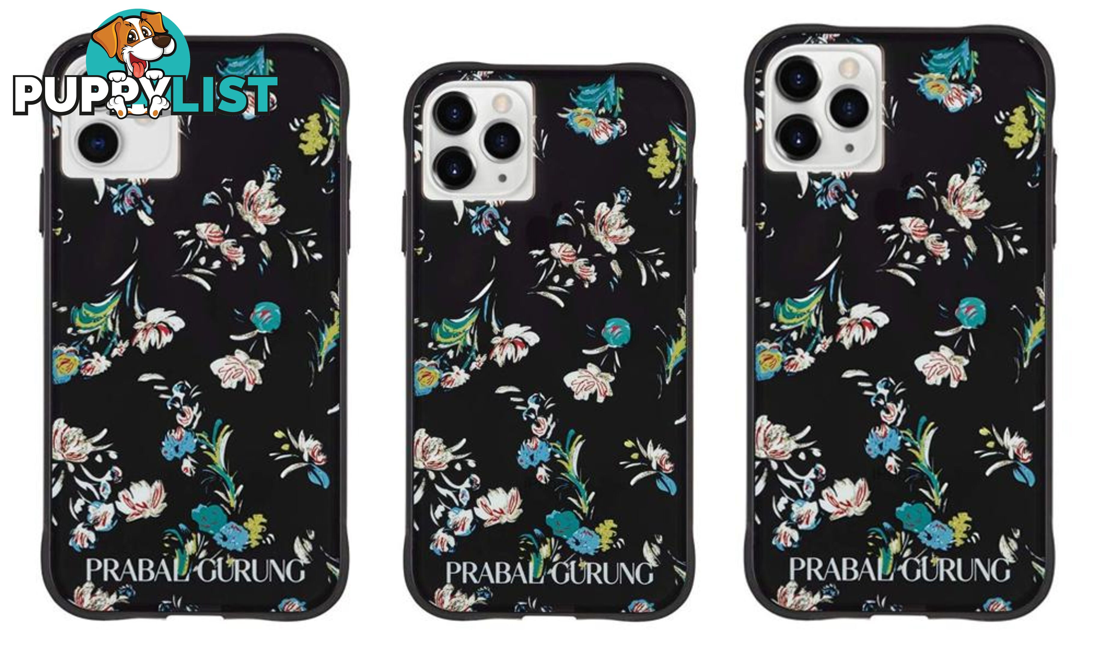 Case-Mate Prabal Gurung Case For iPhone 11 Pro - Case-Mate - Black Floral - 846127189743