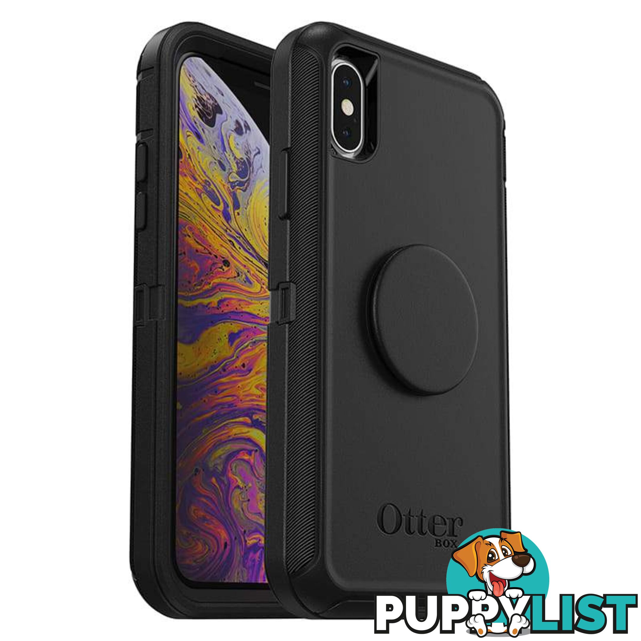 OtterBox Otter + Pop Defender Case For iPhone X/Xs - OtterBox - Black - 660543499015