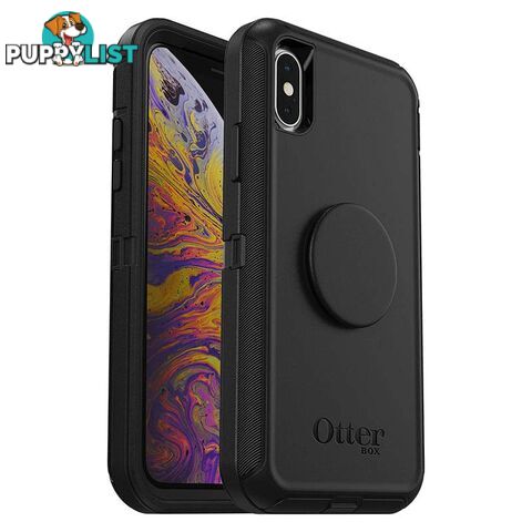 OtterBox Otter + Pop Defender Case For iPhone X/Xs - OtterBox - Black - 660543499015