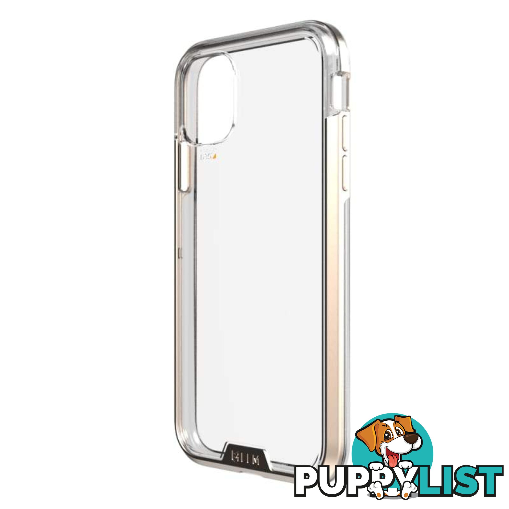 EFM Verona D3O Crystalex Case Armour For iPhone XR|11 - EFM - Clear Gold - 9319655070452