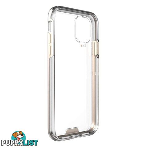 EFM Verona D3O Crystalex Case Armour For iPhone XR|11 - EFM - Clear Gold - 9319655070452