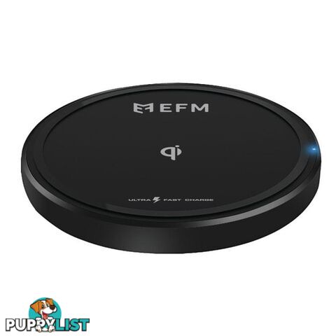 EFM 15W Wireless Charge Pad With USB to Type-C Charge Cable - EFM - 9319655069531