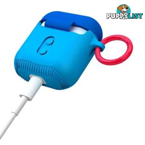 Case-Mate CreaturePod Case for Air Pods with Neck Strap - Tricky Trickster (Blue) - Case-Mate - 846127187015