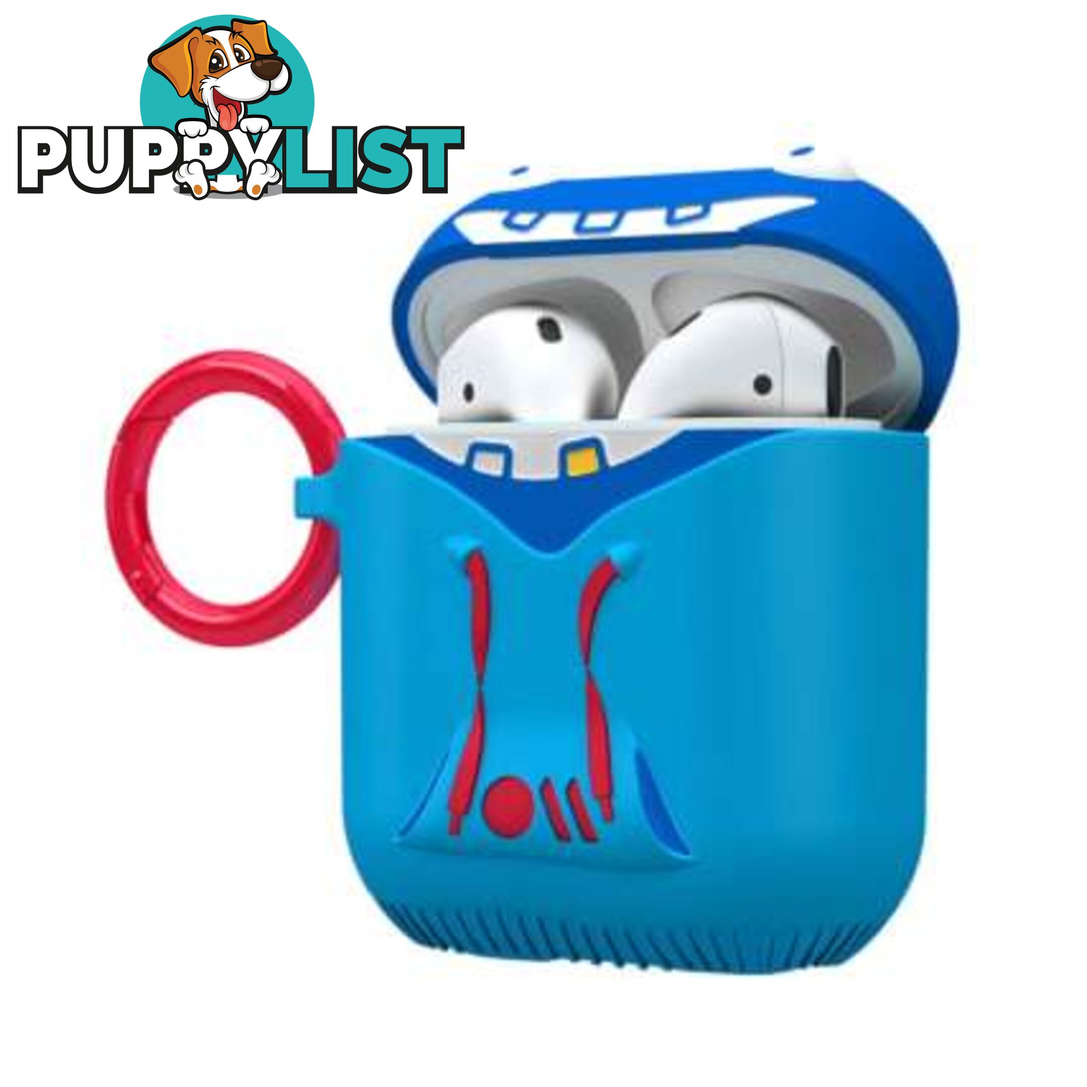 Case-Mate CreaturePod Case for Air Pods with Neck Strap - Tricky Trickster (Blue) - Case-Mate - 846127187015