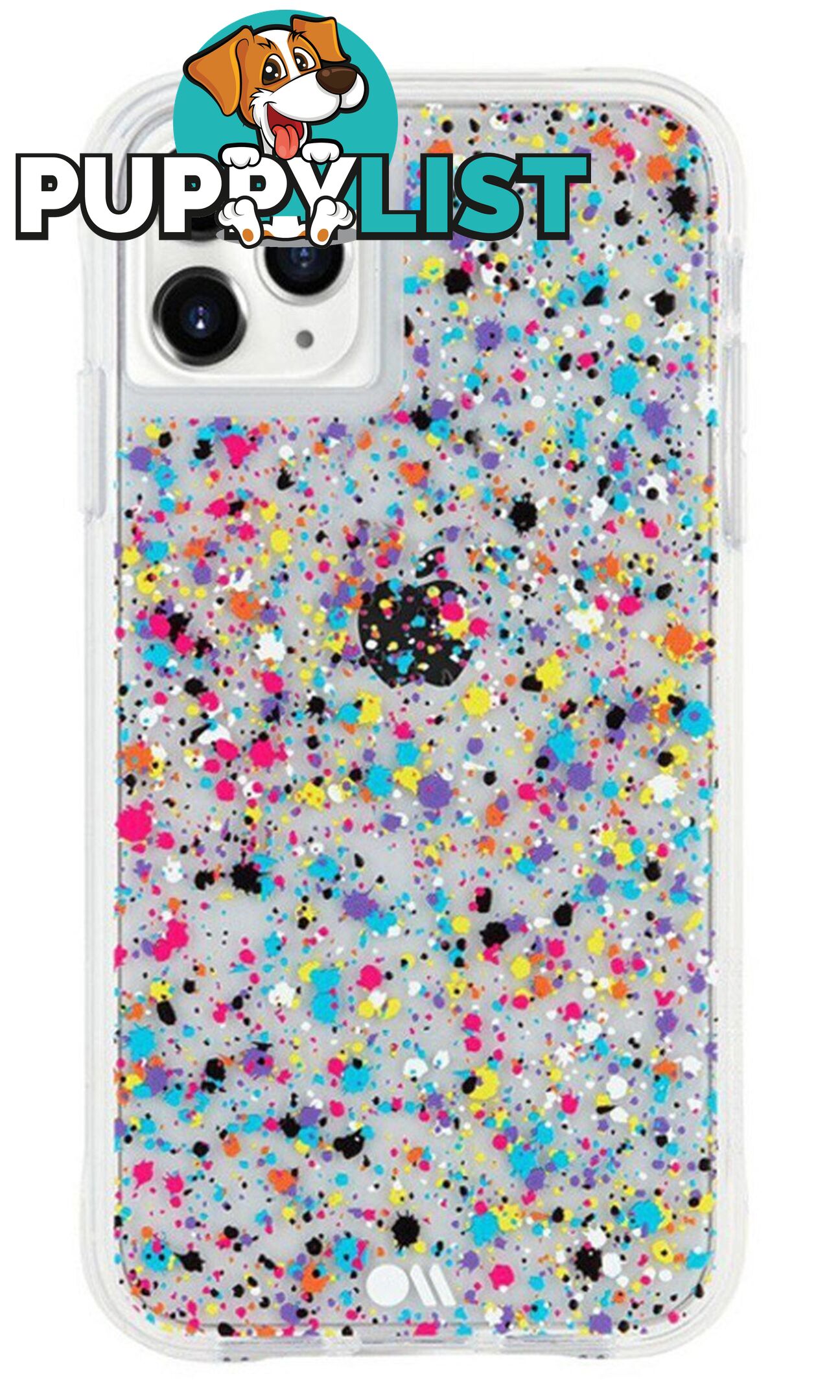 Case-Mate Tough Spray Paint Case For iPhone 11 Pro Max - Case-Mate - Rainbow Flecks - 846127186858