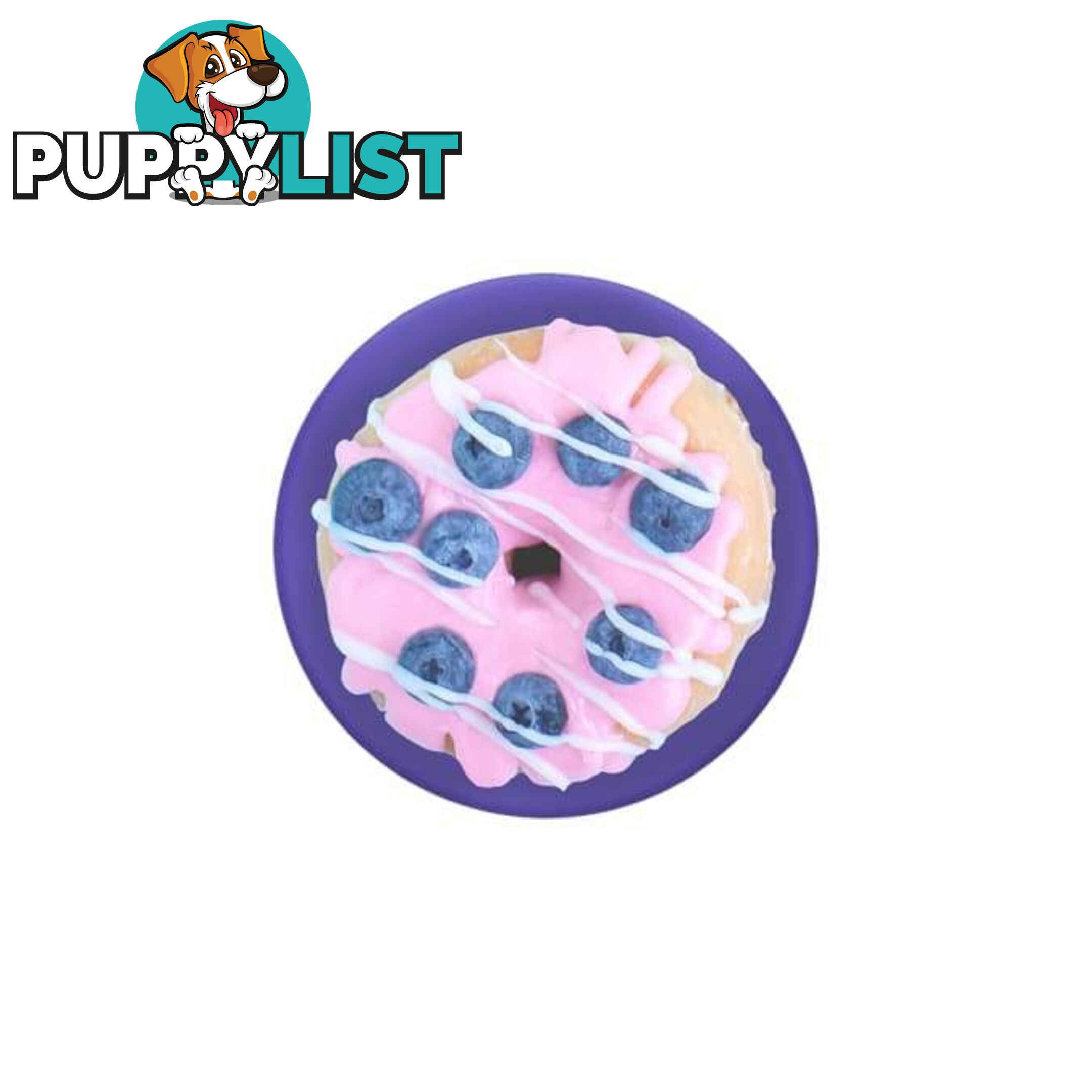 PopTop Swappable Top (Gen 2) Blue Berry Donut - PopSockets - 842978140582