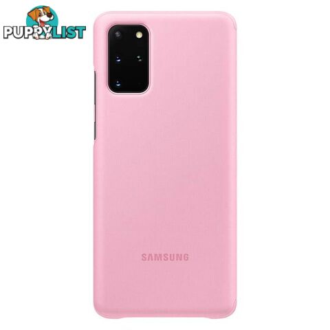 Samsung Clear View Cover For Samsung Galaxy S20+ - Samsung - pink - 8806090226038