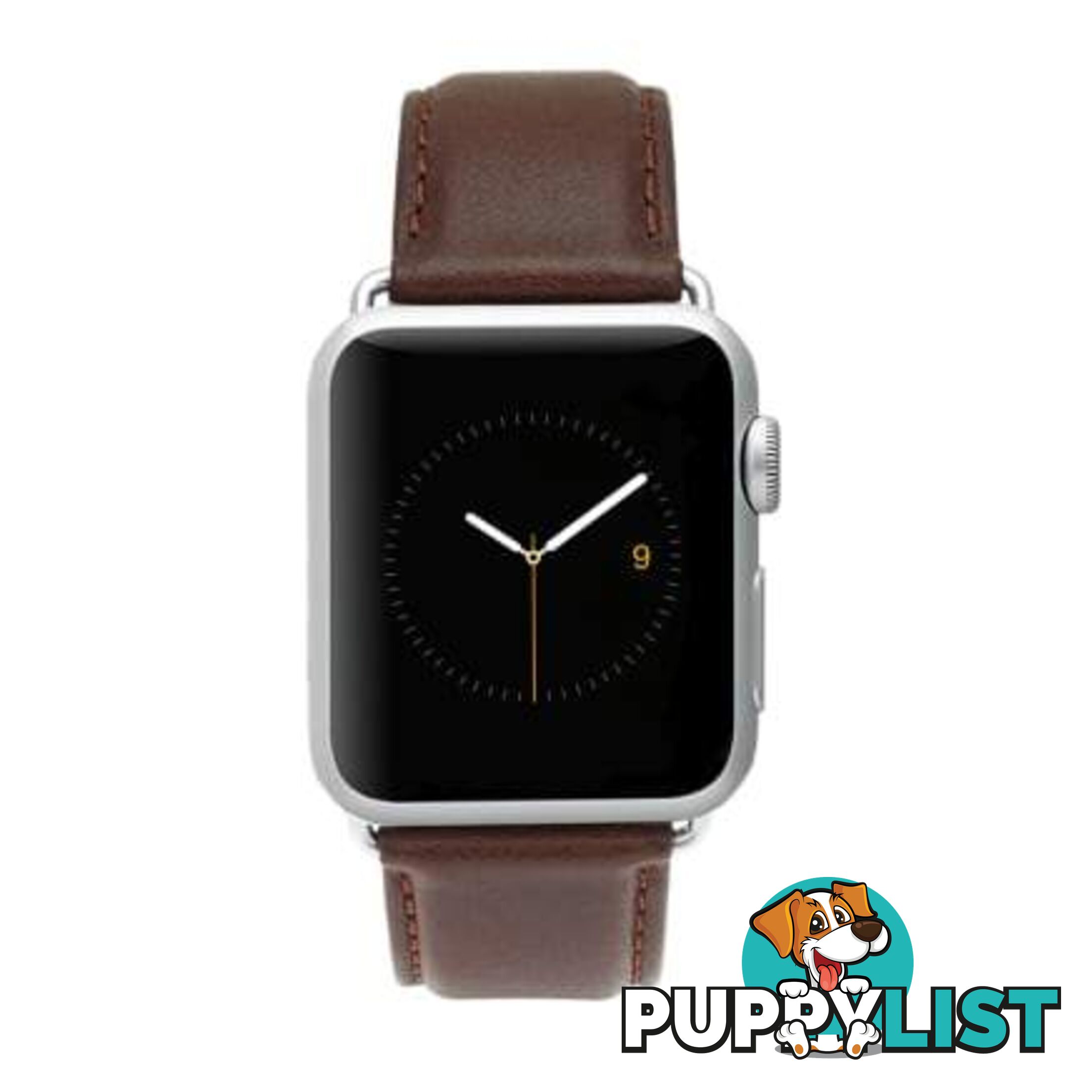 Case-Mate Signature Leather Apple Watch band For Apple Watch 42mm - Case-Mate - Black - 846127171090