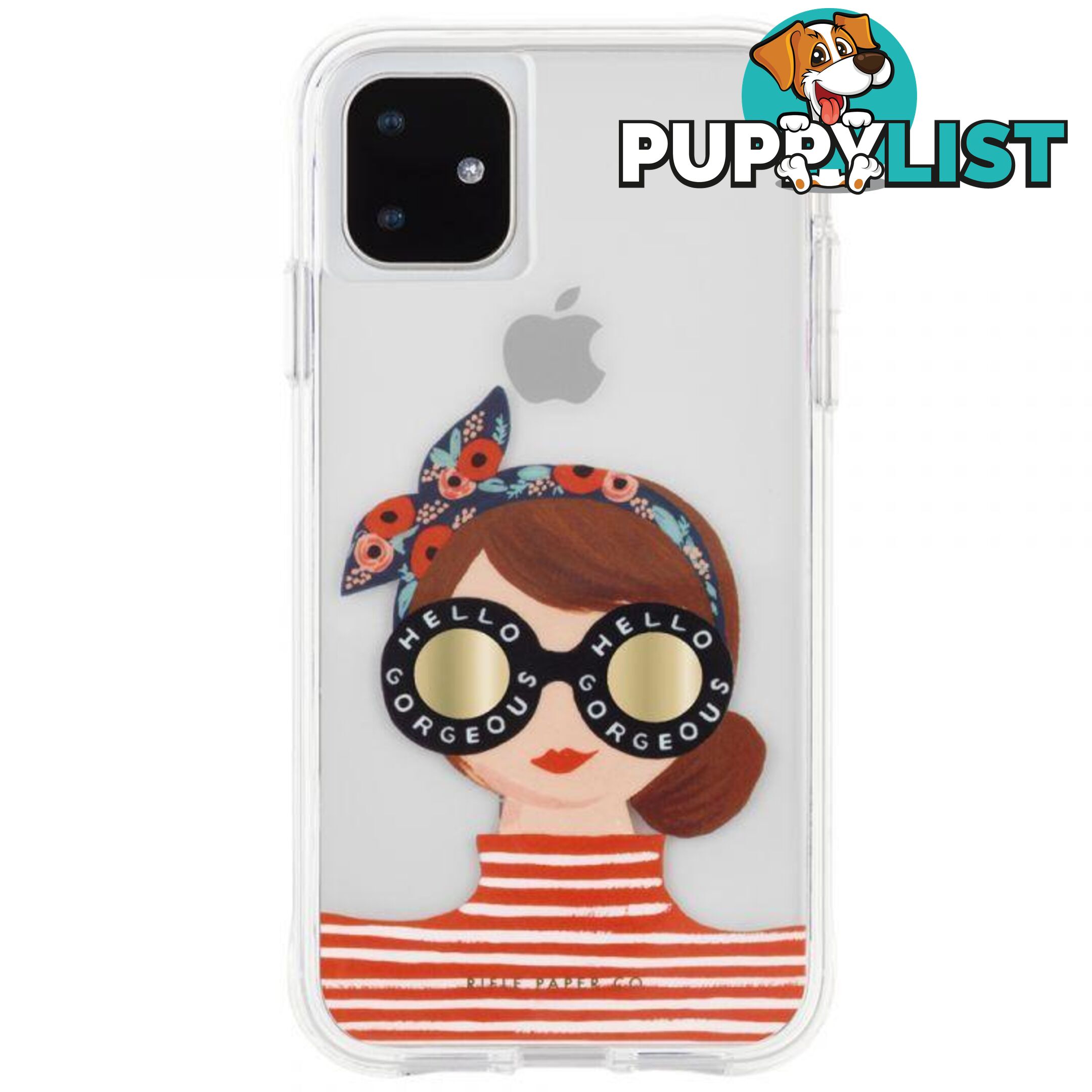 Case-Mate Rifle Paper Case For iPhone 11 Pro - Case-Mate - Gorgeous Girl - 846127187671