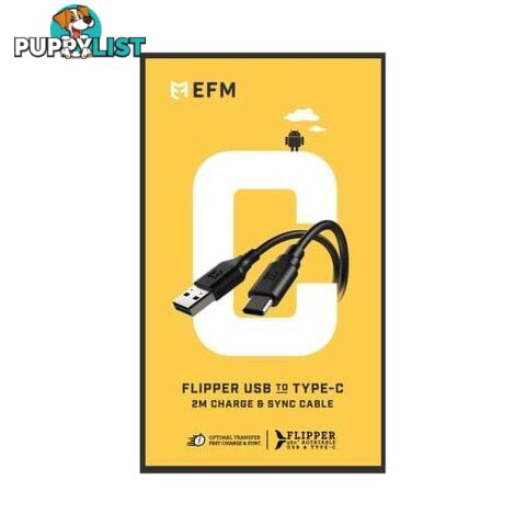 EFM Flipper Type C Cable 2M - EFM - 9319655058207