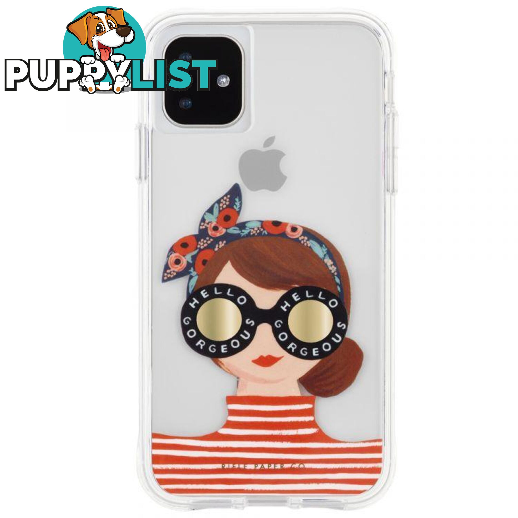 Case-Mate Rifle Paper Case For iPhone XR|11 - Case-Mate - Gorgeous Girl - 846127187787