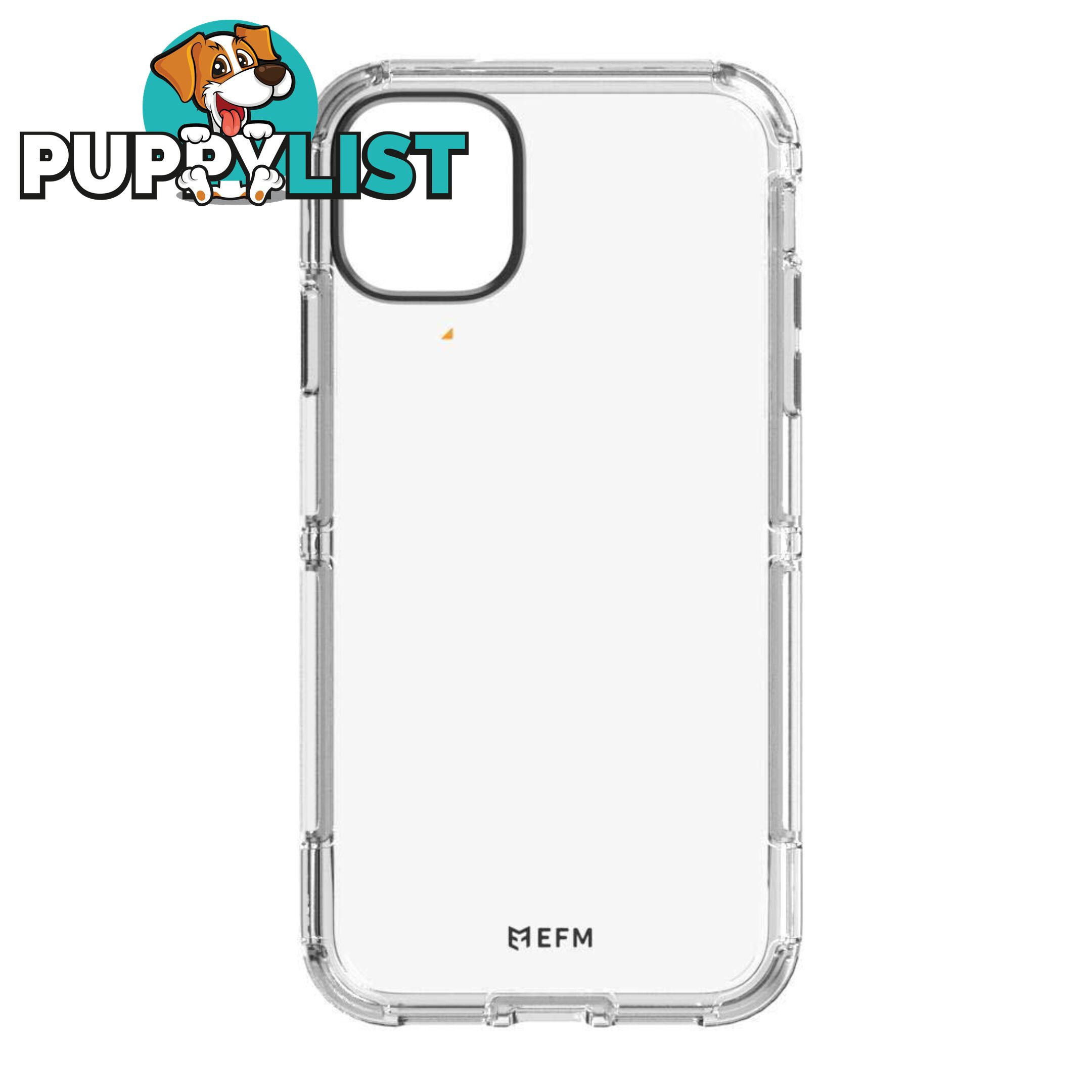 EFM Cayman D3O Case Armour For iPhone 11 Pro Max - EFM - Crystalex Clear