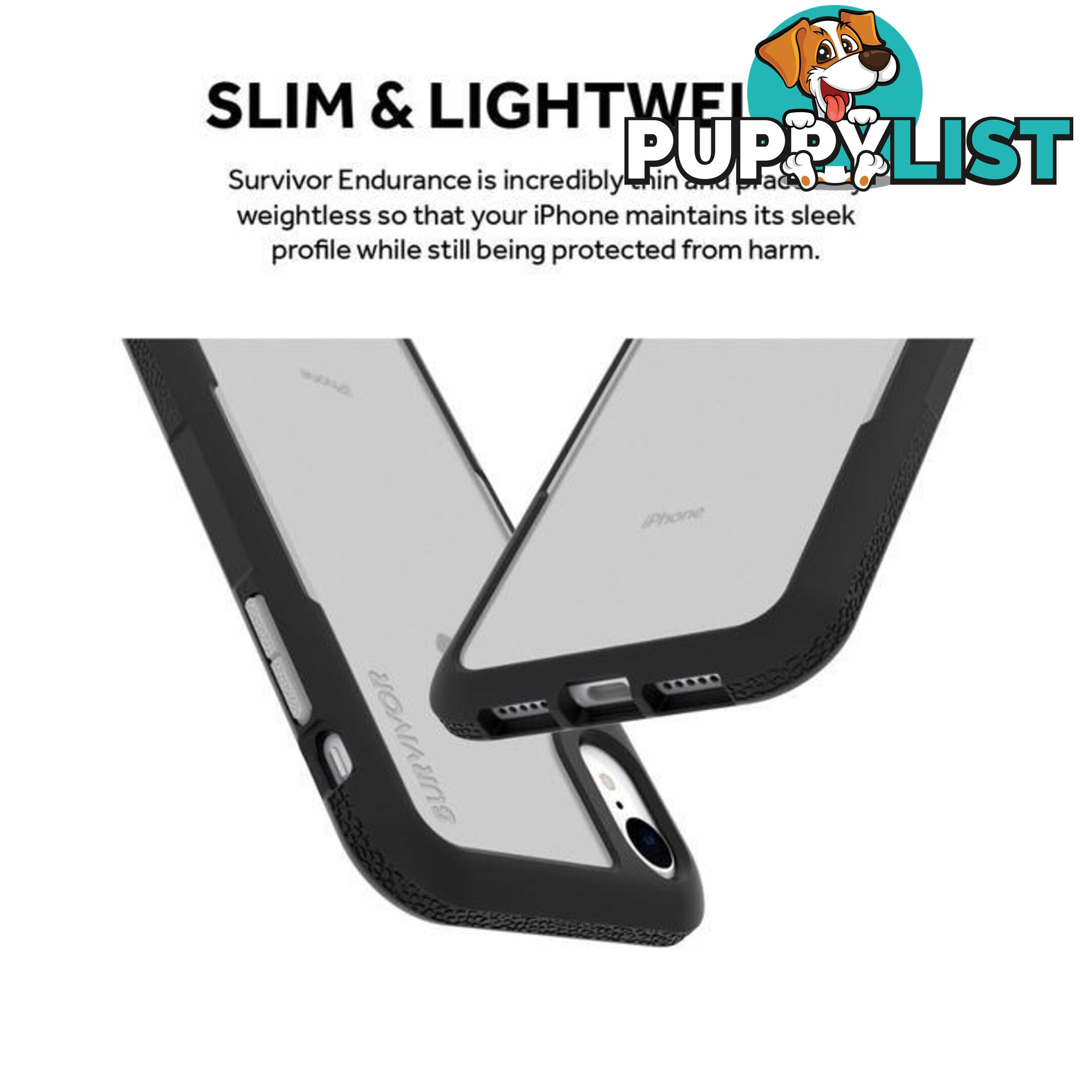 Griffin Survivor Endurance for iPhone XR - Black/Gray - Griffin - 191058079978