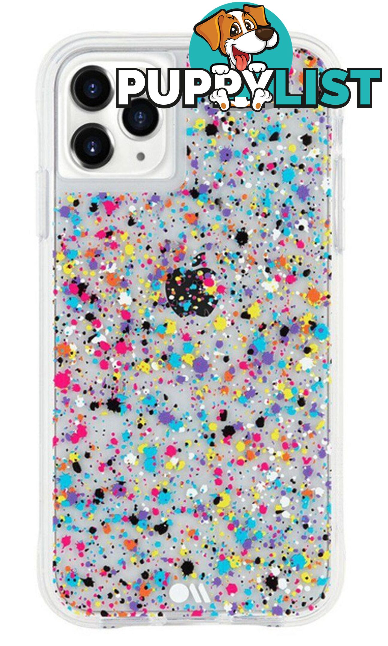 Case-Mate Tough Spray Paint Case For iPhone 11 Pro - Case-Mate - Rainbow Flecks - 846127186575