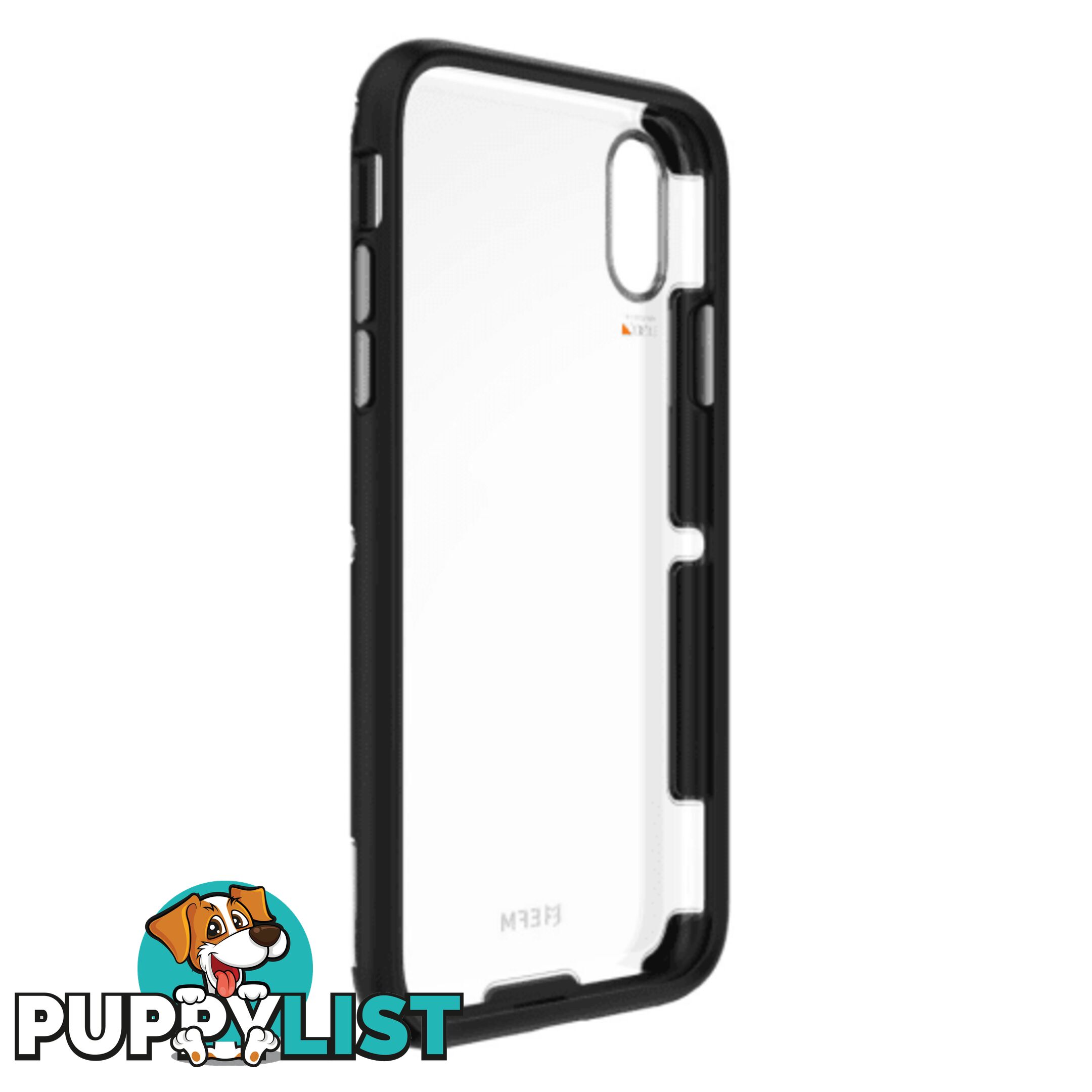 EFM Cayman D3O Case Armour For iPhone Xs Max - Black Space Grey - EFM - 9319655065342