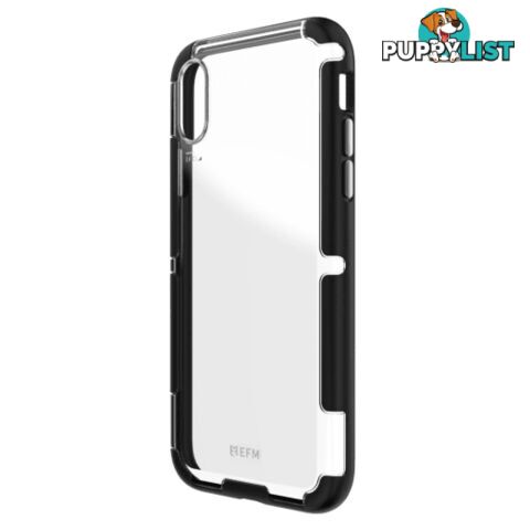 EFM Cayman D3O Case Armour For iPhone Xs Max - Black Space Grey - EFM - 9319655065342