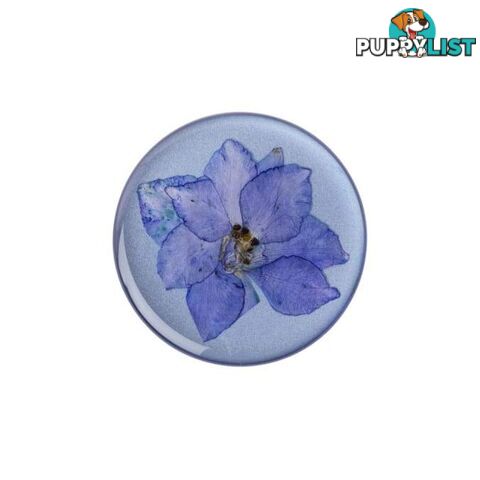 PopGrip Premium (Gen2) Pressed Flower Larkspur Purple - PopSockets - 842978144900