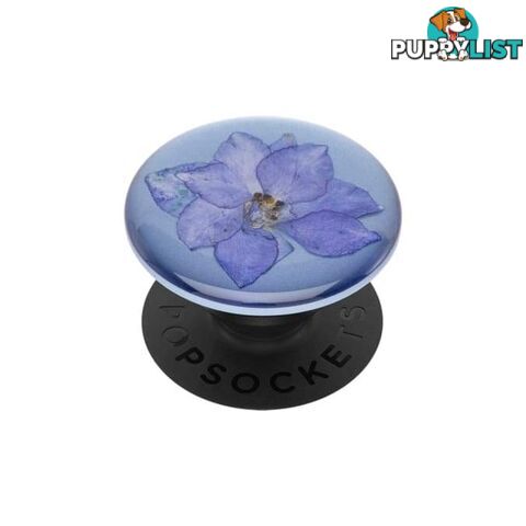 PopGrip Premium (Gen2) Pressed Flower Larkspur Purple - PopSockets - 842978144900