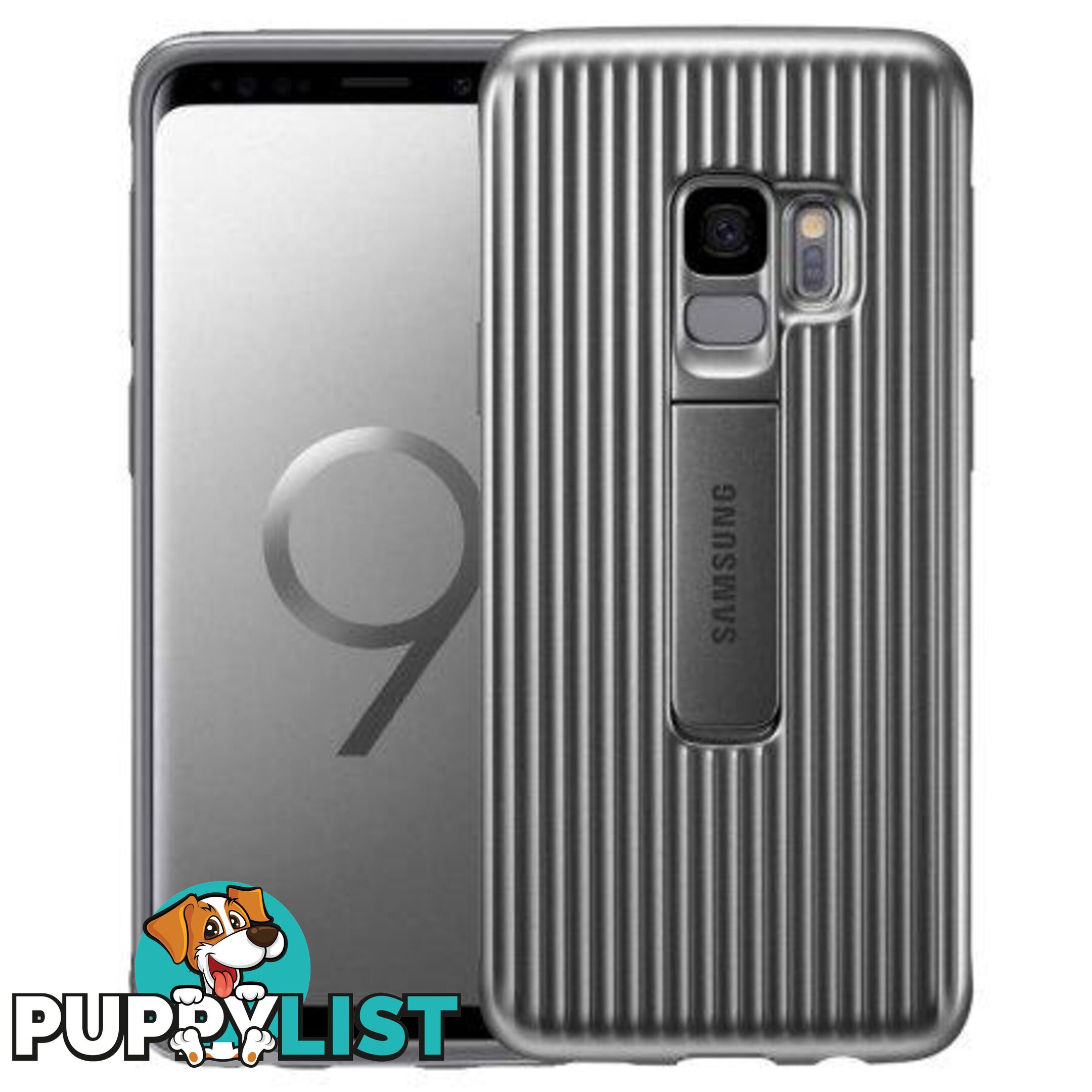 Samsung Protective Cover For Samsung Galaxy S9 - Samsung - Silver - 8801643105563