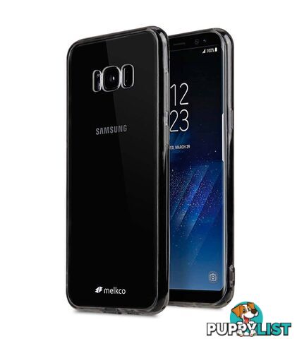 Soft Silicone Rubber Case - Clear for Samsung Galaxy S8+ - OZ