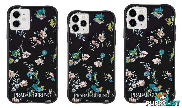 Case-Mate Prabal Gurung Case For iPhone XR|11 - Case-Mate - Black Floral - 846127189057