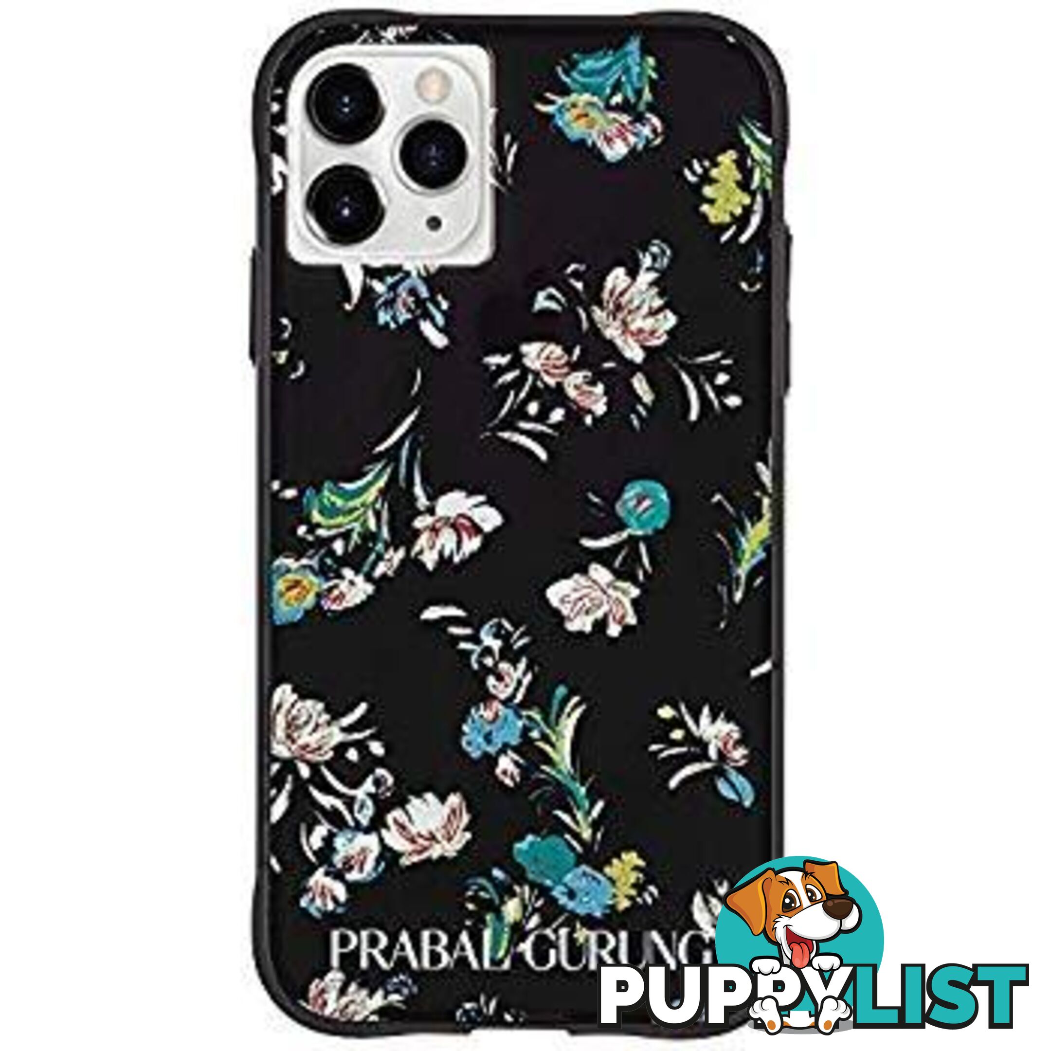 Case-Mate Prabal Gurung Case For iPhone XR|11 - Case-Mate - Black Floral - 846127189057