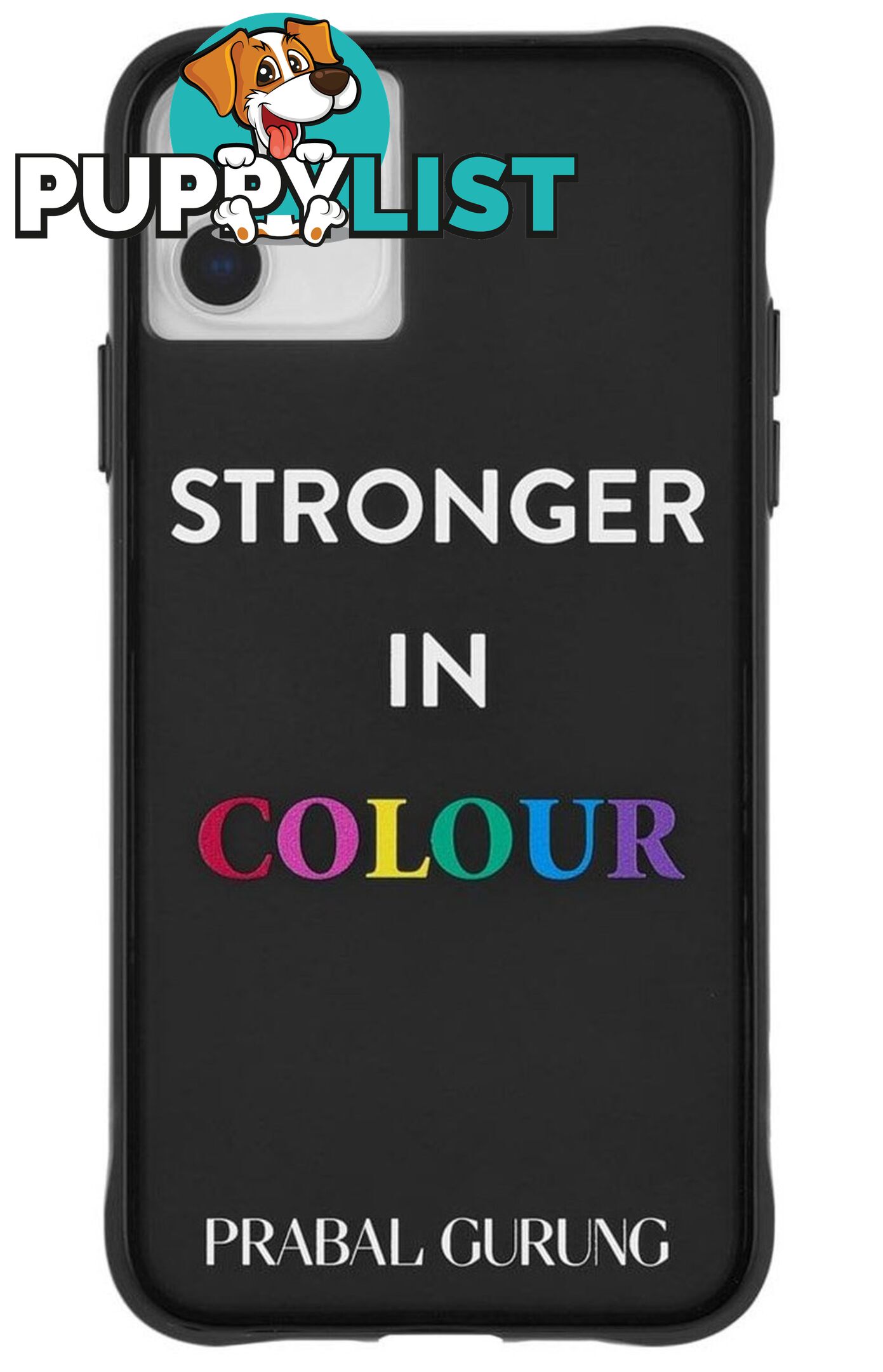 Case-Mate Prabal Gurung Case For iPhone XR|11 - Case-Mate - Black Floral - 846127189057