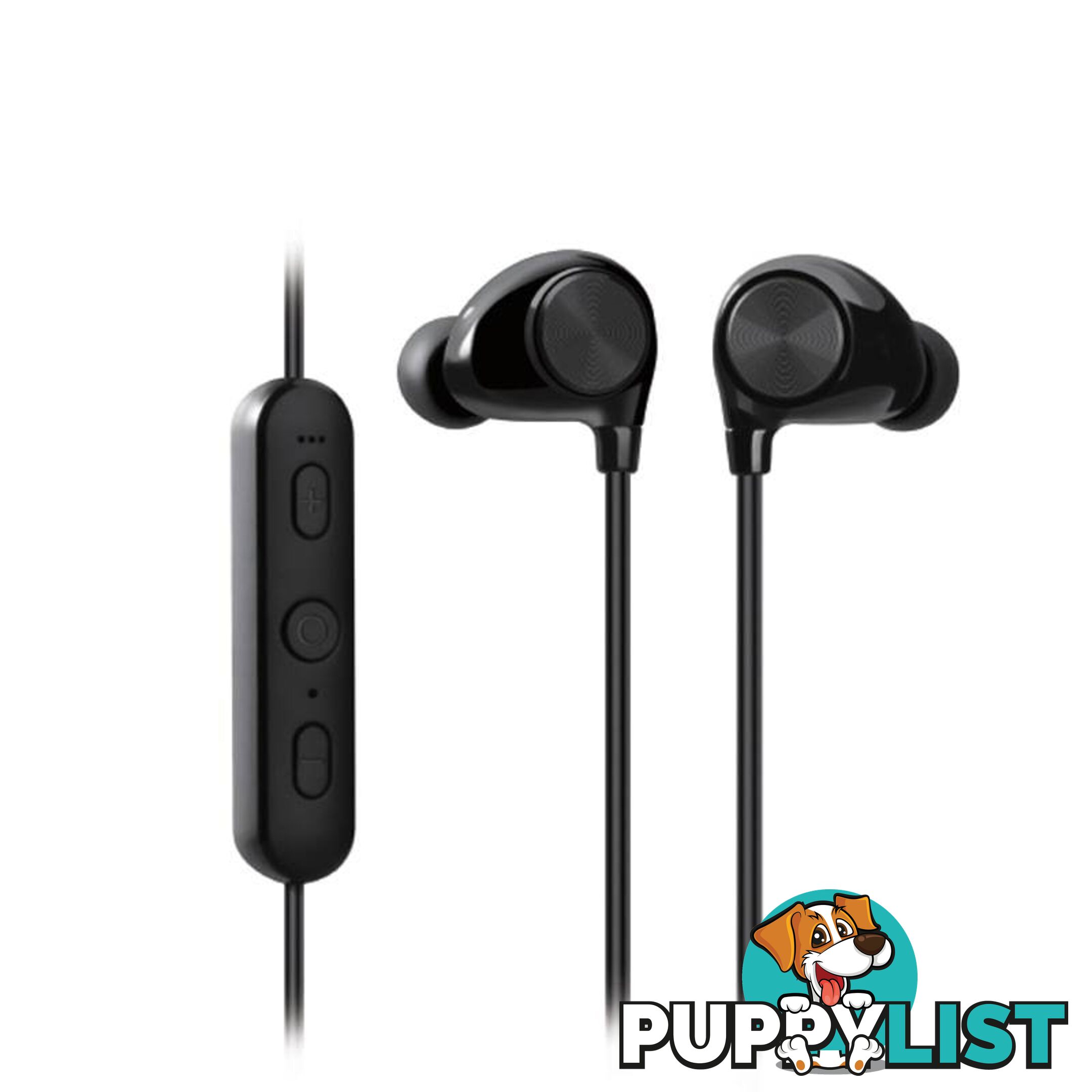 Cleanskin Sports Bluetooth Earphones Black - Cleanskin - 9319655067339