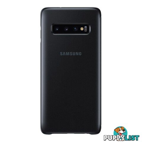 Samsung Clear View Cover For Samsung Galaxy S10+ - Samsung - Black - 8801643651305