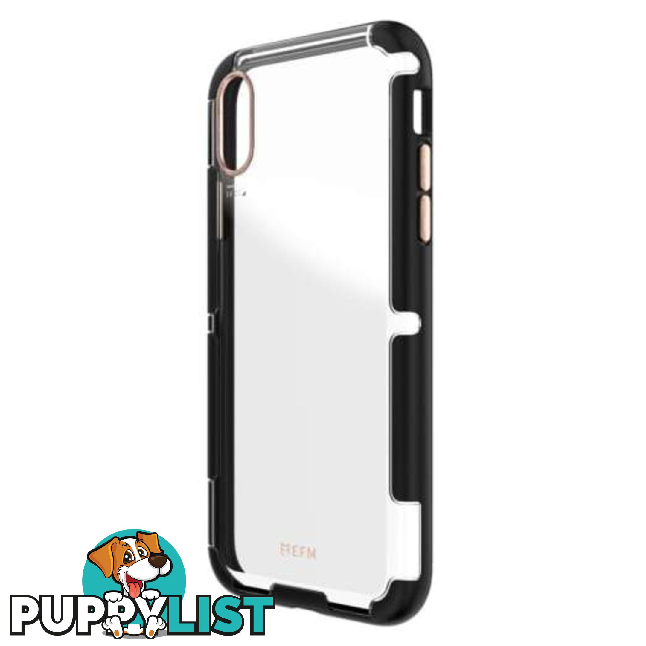 EFM Cayman D3O Case Armour For iPhone Xs Max - Black Copper - EFM - 9319655065380