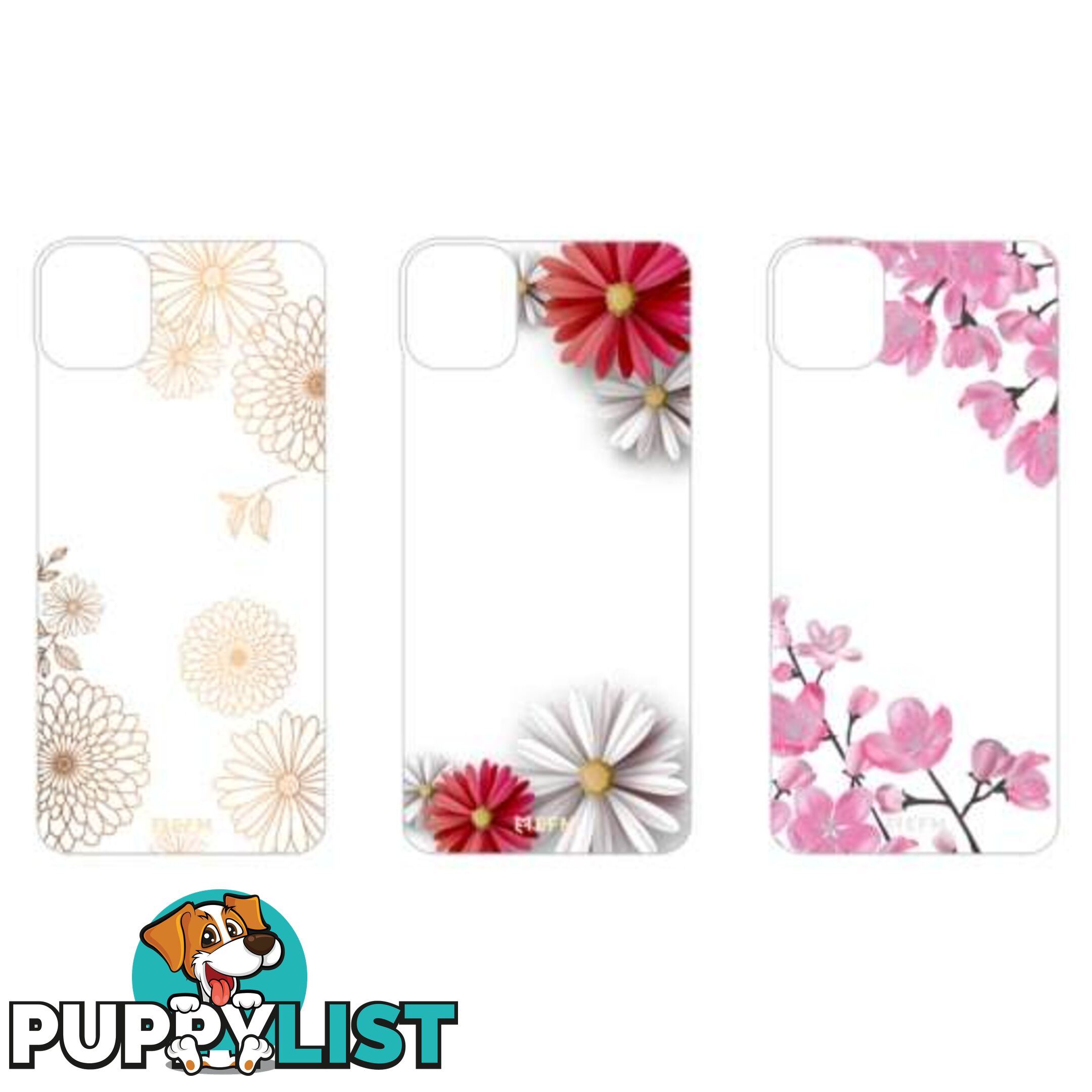 EFM Aspen Skins - Flora Skin Pack For iPhone XR|11 - EFM - 9319655073576