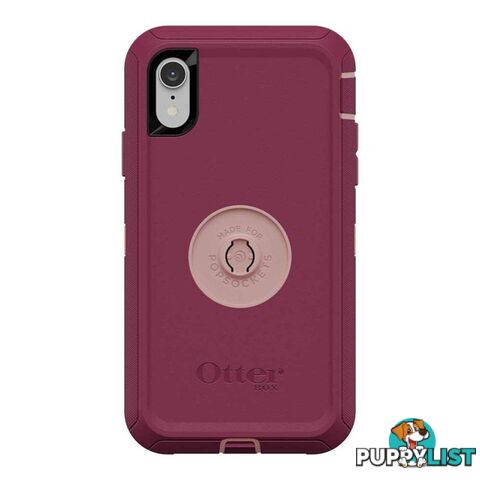 OtterBox Otter + Pop Defender Case For iPhone XR - OtterBox - Black - 660543498599