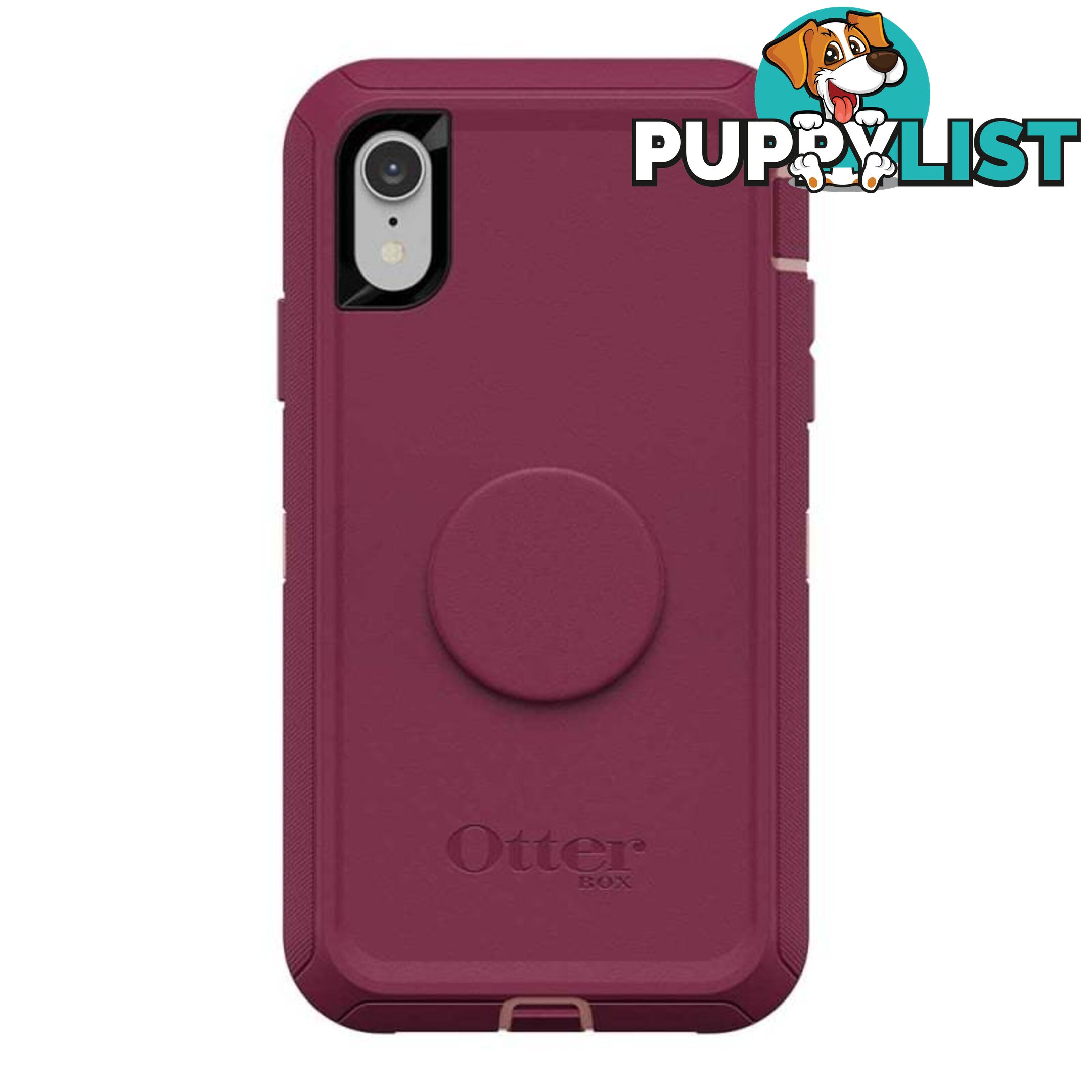 OtterBox Otter + Pop Defender Case For iPhone XR - OtterBox - Black - 660543498599