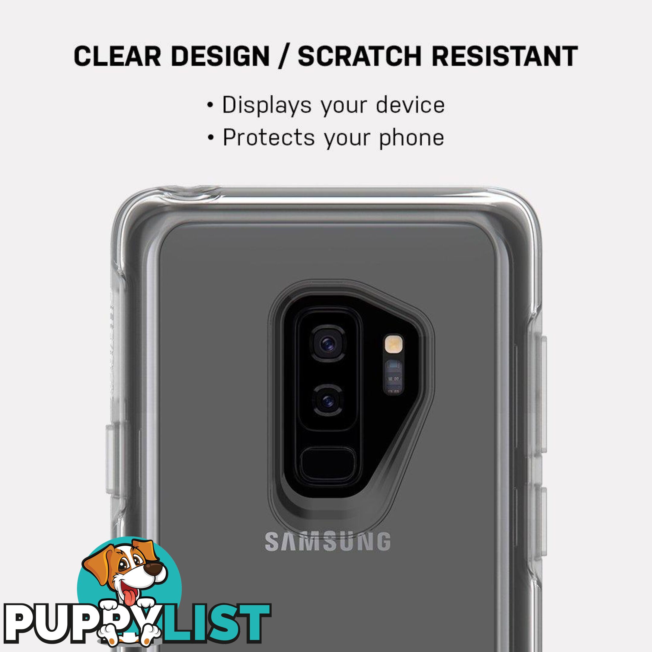 OtterBox Symmetry Clear Case For Samsung Galaxy S9 - OtterBox - Clear - 660543444121