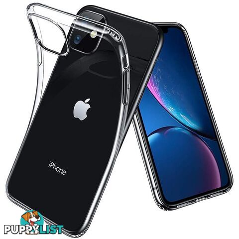 Soft Silicone Rubber Case - Clear for iPhone 11 Pro Max - OZ