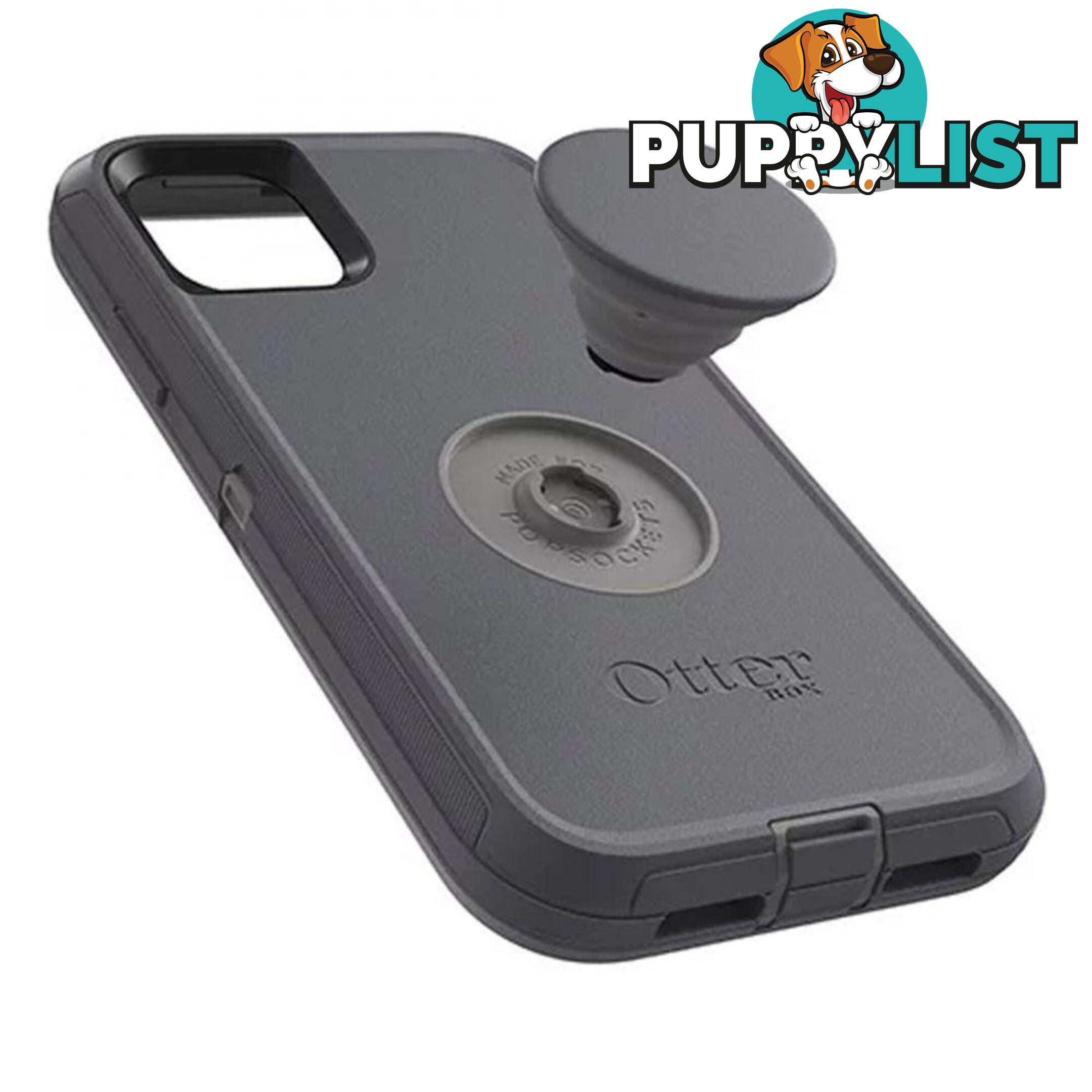 Genuine Otterbox Otter + Pop Defender Case For iPhone 11 Pro Max - OtterBox - Black - 660543513032