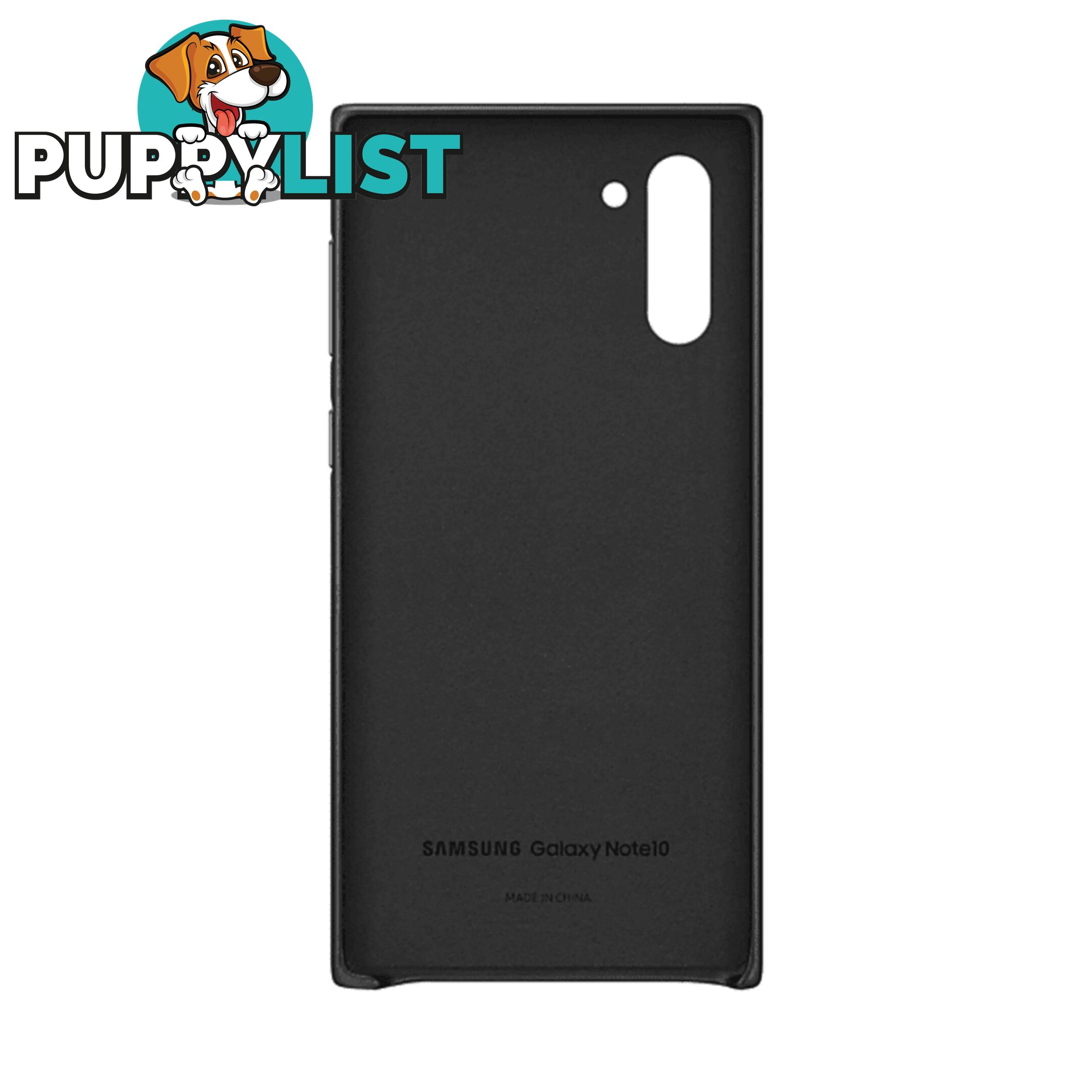 Samsung Leather Cover For Samsung Galaxy Note 10+ - Samsung - Black - 8806090027666