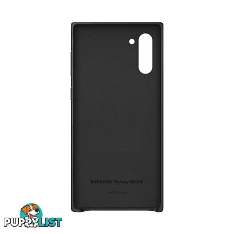 Samsung Leather Cover For Samsung Galaxy Note 10+ - Samsung - Black - 8806090027666