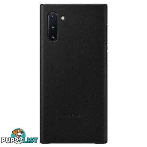 Samsung Leather Cover For Samsung Galaxy Note 10+ - Samsung - Black - 8806090027666